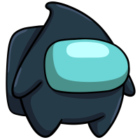 Among Us Black Plushie